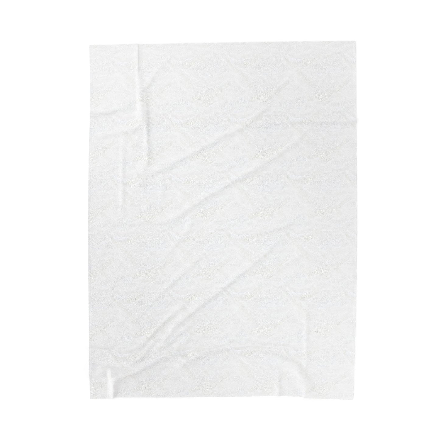 Ms Ash Plush Velveteen Blanket (Blue)