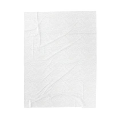 Ms Ash Plush Velveteen Blanket (Blue)