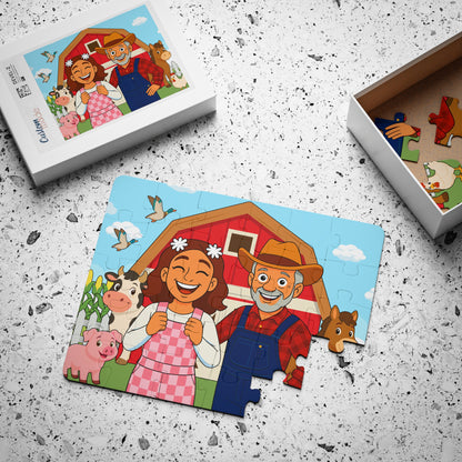 Ms Ash On The Farm Puzzle