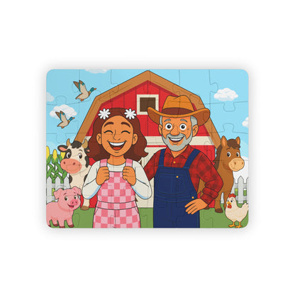Ms Ash On The Farm Puzzle