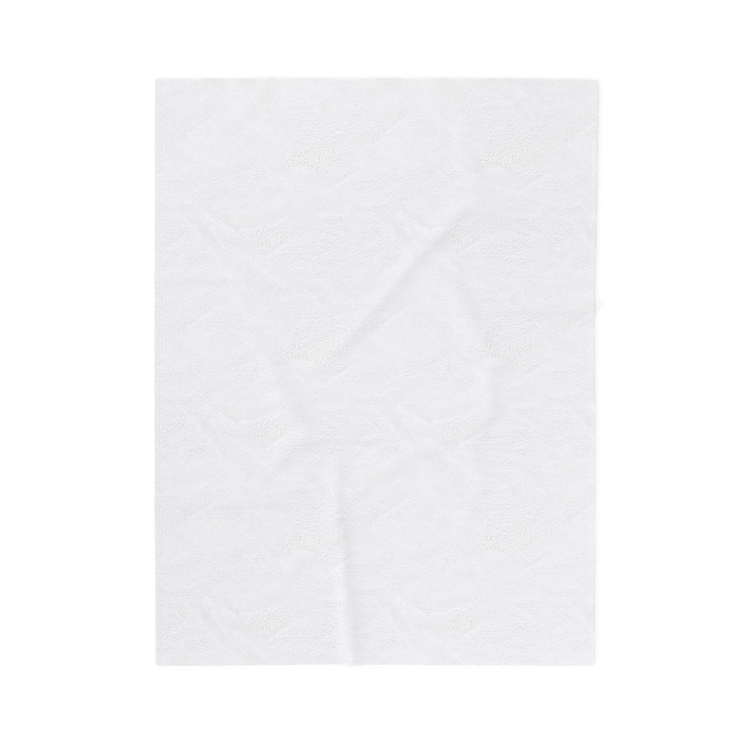 Ms Ash Plush Velveteen Blanket (Blue)